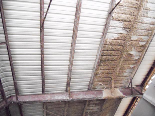 Dry Ice Blasting of spray on Foam Insulation